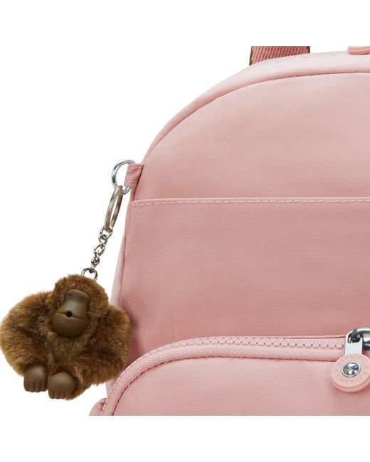 Kipling Pink Rucksack Maisie