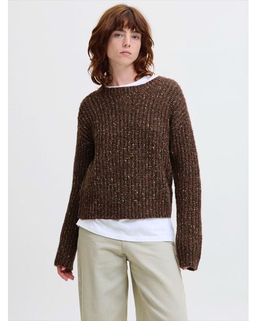 JJXX Brown Pullover Jxskyla