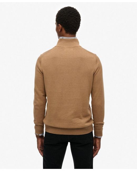 Superdry & Co Pullover Essentials in Brown für Herren