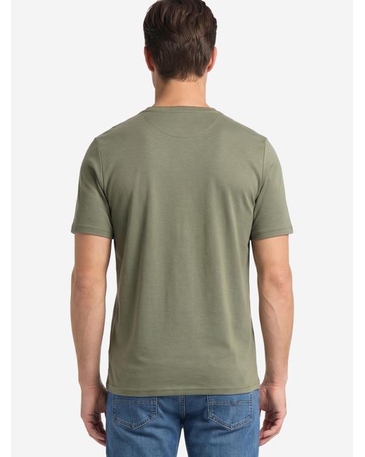 Redmond Shirt Basic in Blue für Herren