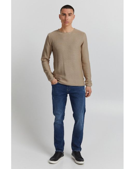 Solid Pullover in Brown für Herren