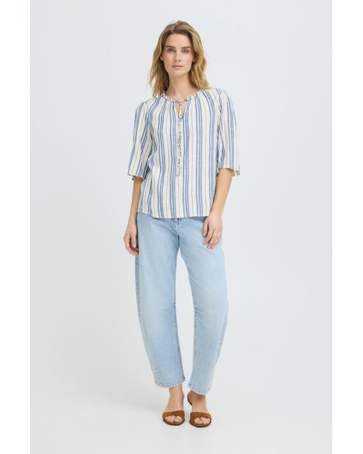 Pulz Blue Bluse