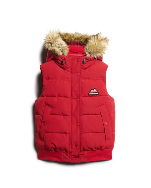 Superdry Red Weste