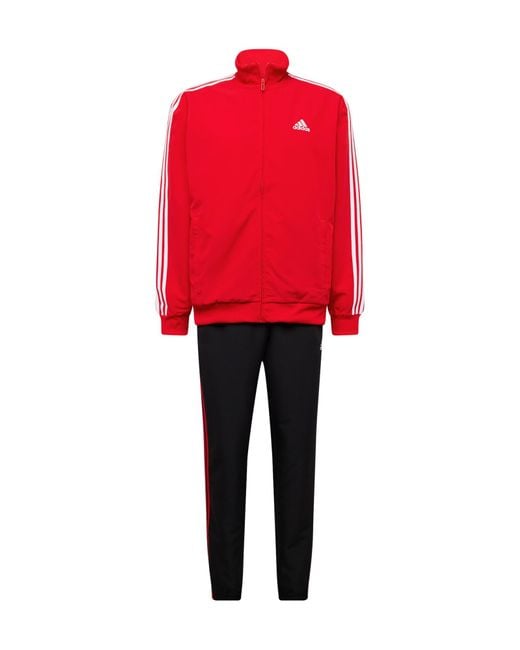 Adidas Trainingsanzug in Red für Herren