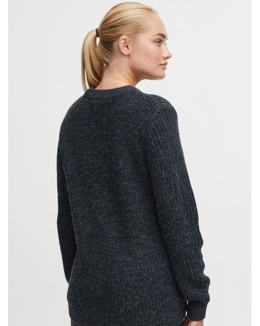 Oxmo Black Pullover Natasja