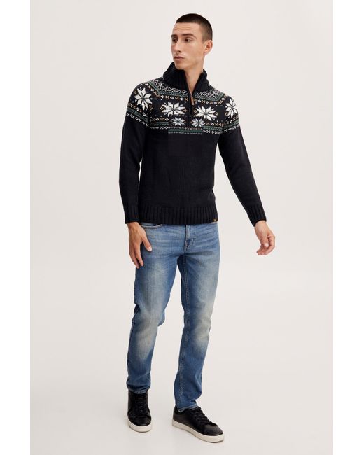 11 Project Pullover Tim in Black für Herren