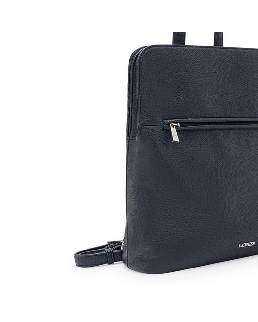 L. CREDI Blue Rucksack Melanie