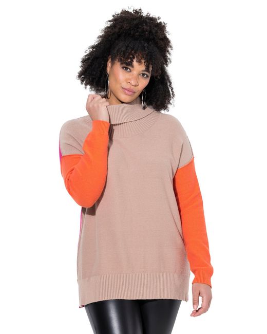 MIAMODA Orange Pullover