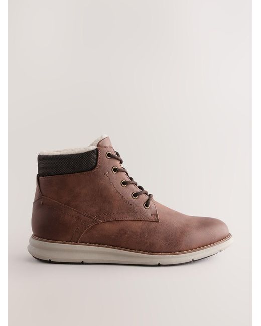 Next Schnürstiefel in Brown für Herren