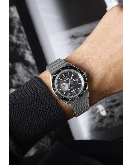 Timex Gray Analoguhr