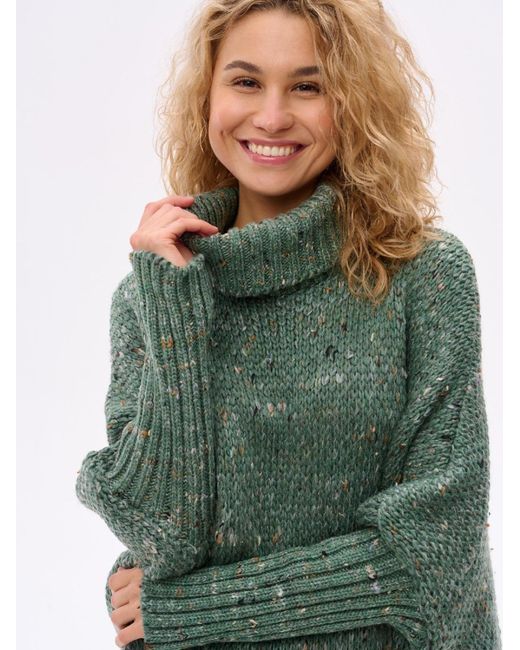 Blue Shadow Green Pullover