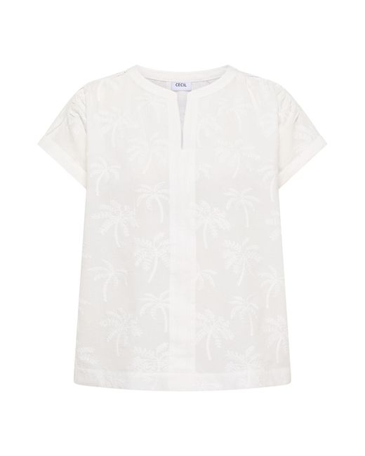 Cecil White Bluse