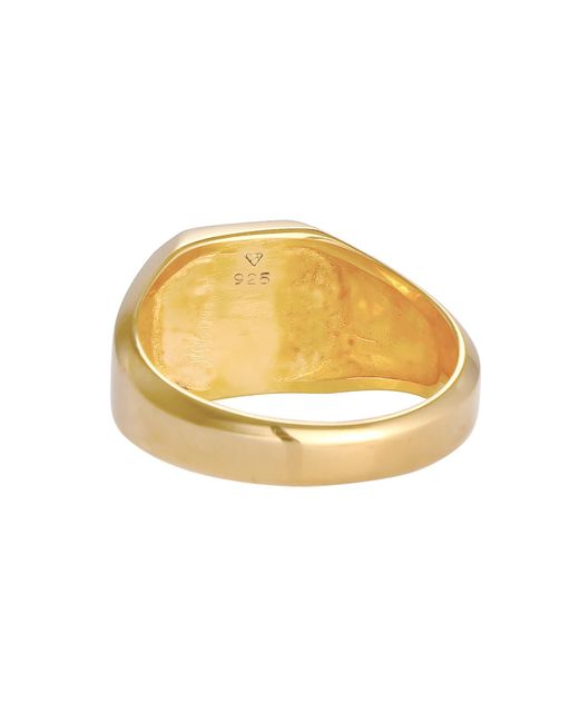 Kuzzoi Ring Enamel in Multicolor für Herren
