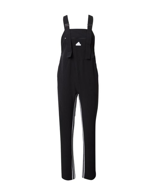 Adidas Black Sporthose 'dance all-gender woven dungarees'
