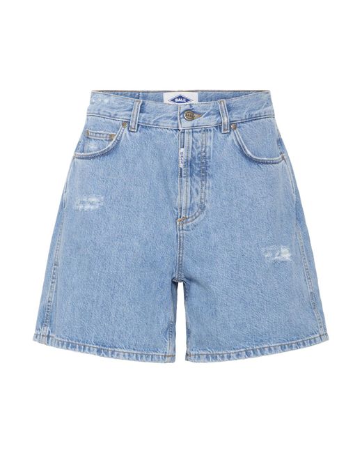 Ball Blue Shorts Baserre Denim