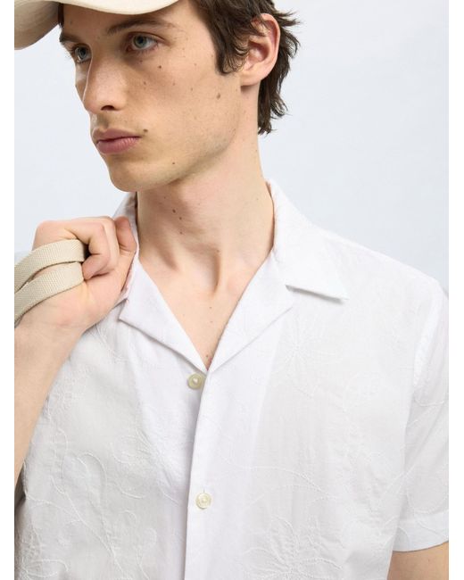 SELECTED Hemd in White für Herren