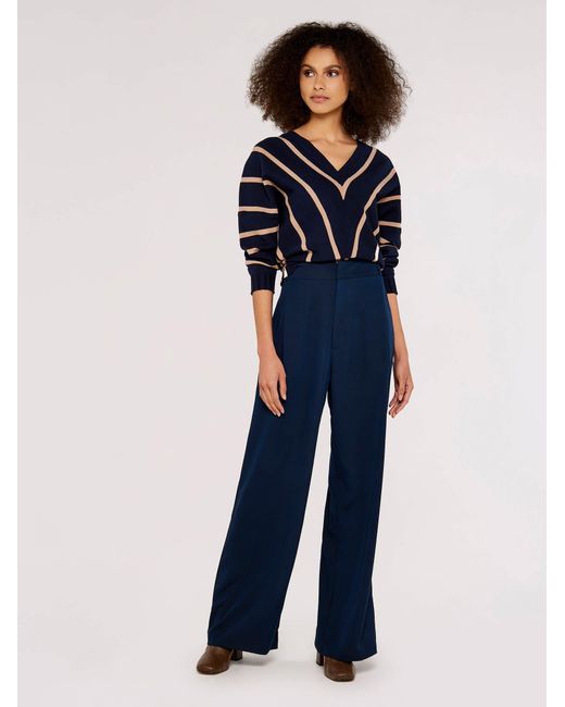 Apricot Blue Pullover