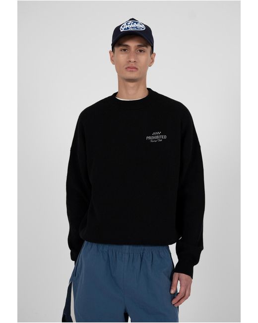 Prohibited Pullover Vortex in Black für Herren