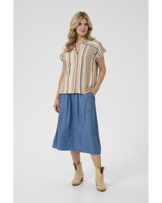 Cream White Bluse