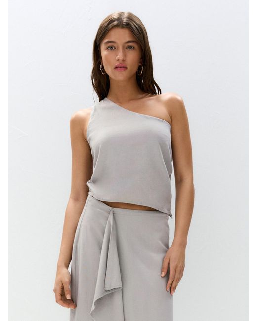 Pull&Bear Gray Top