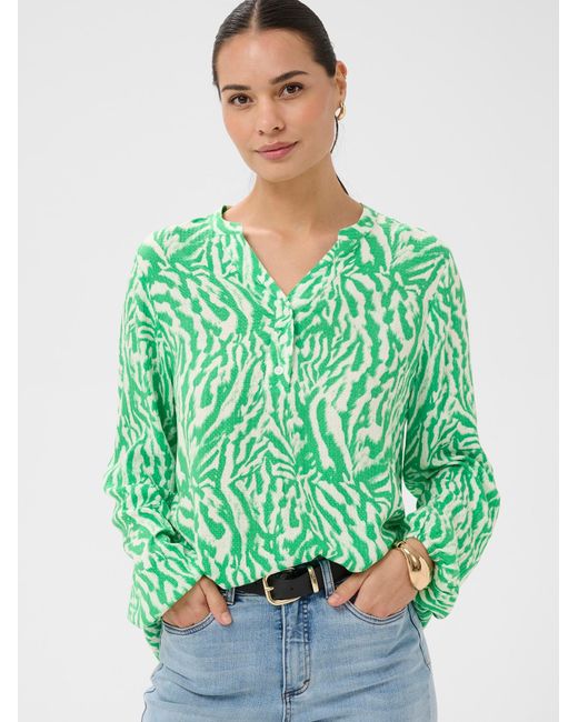 Kaffe Green Bluse Mathilde