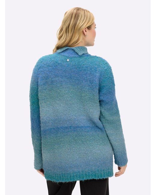 Sheego Blue Pullover