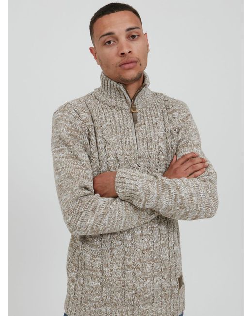 Solid Strickpullover Pankraz in Multicolor für Herren