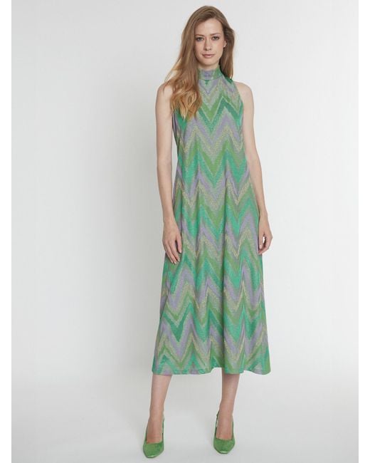 Ana Alcazar Green Maxikleid 'Pitari'