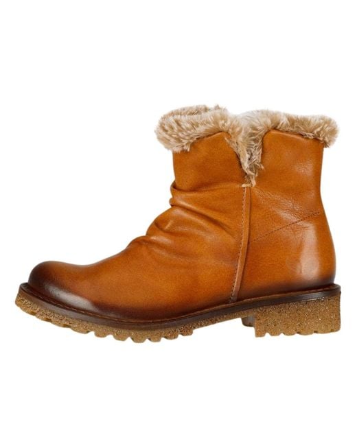Felmini Brown Stiefelette Caster E324