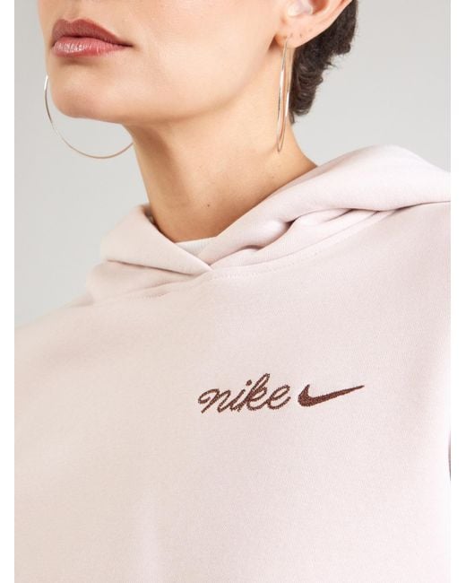 Nike Pink Sweatshirt Phoenix Fleece