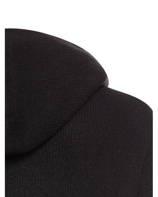 Camel Active Black Strickpullover Mit Kapuze