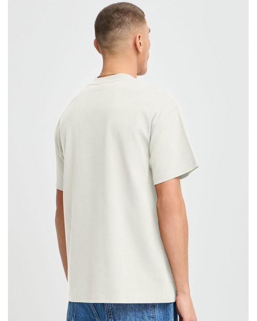 Solid Kurzarmshirt Sddanton in White für Herren