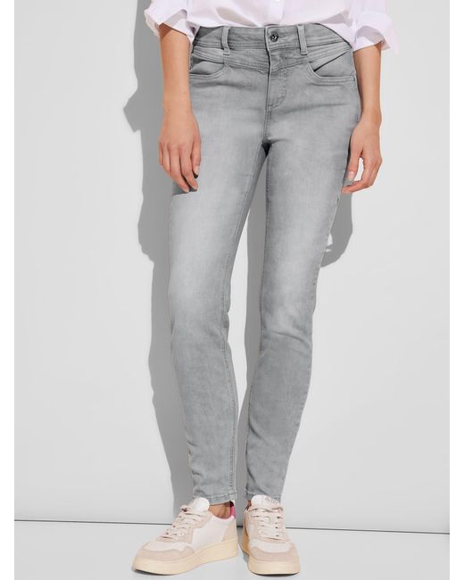 Street One Gray Jeans 'york'