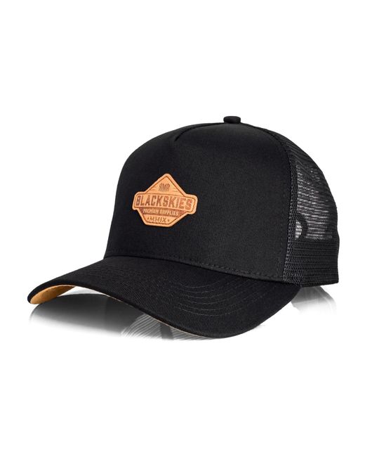 Blackskies Cap Essentials in Black für Herren