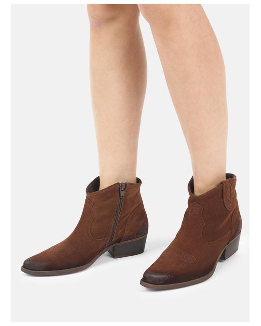 Felmini Brown Ankle Boots