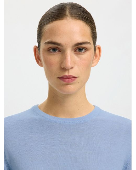 SELECTED Blue Pullover Slfthea