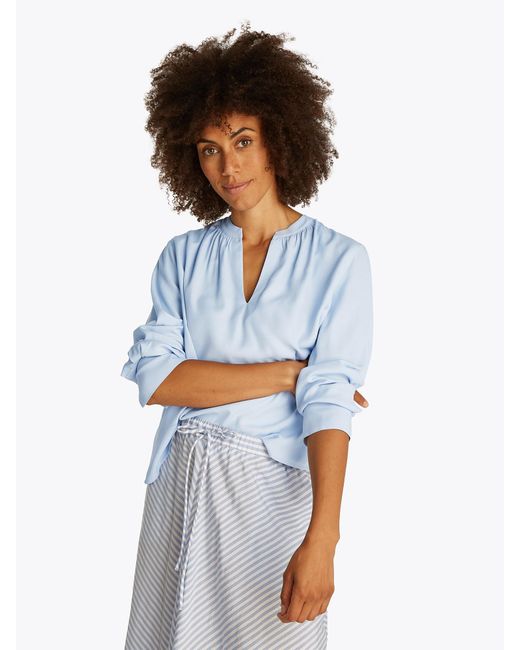Tommy Hilfiger Blue Bluse