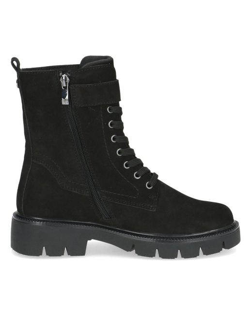 Caprice Black Schnürstiefelette