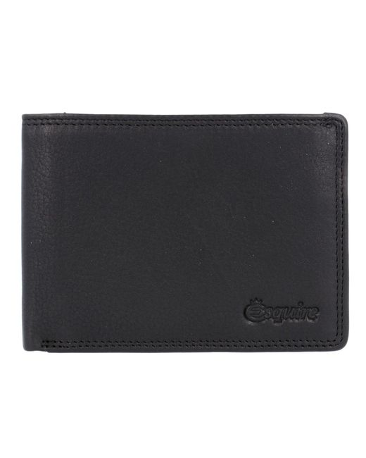Esquire Black Geldbörse Duo