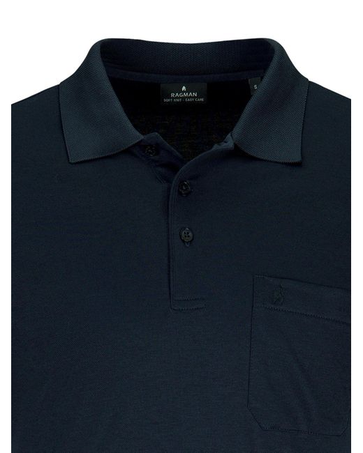 RAGMAN Shirt Basic in Blue für Herren