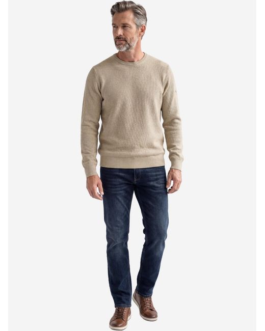 Redmond Pullover Basic in Blue für Herren