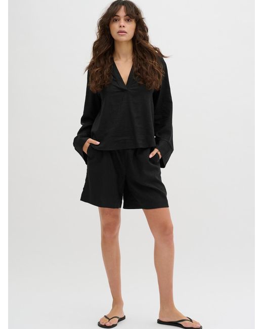 My Essential Wardrobe Black Bluse 'Dias'