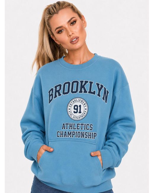 Worldclassca Blue Pullover Brooklyn
