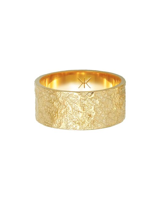 Kuzzoi Ring in Metallic für Herren