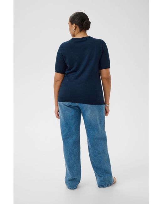 Kaffe Blue Pullover Lizzy