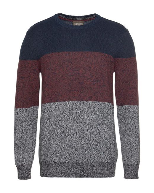 Man's World World Pullover in Blue für Herren