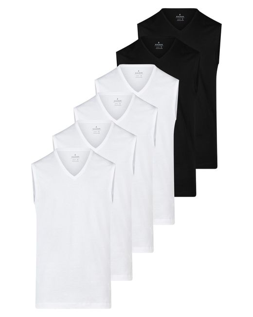 RAGMAN Unterhemd Basic in Black für Herren