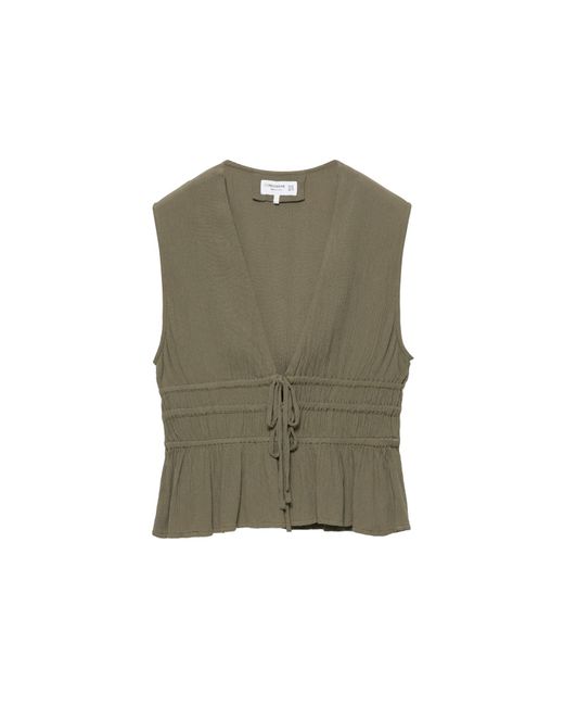 Pull&Bear Green Blusentop