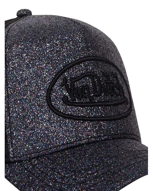 Von Dutch Cap Glitter in Blue für Herren