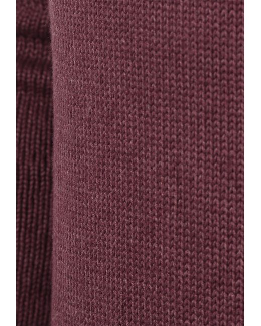 Solid Strickpullover Petro in Purple für Herren